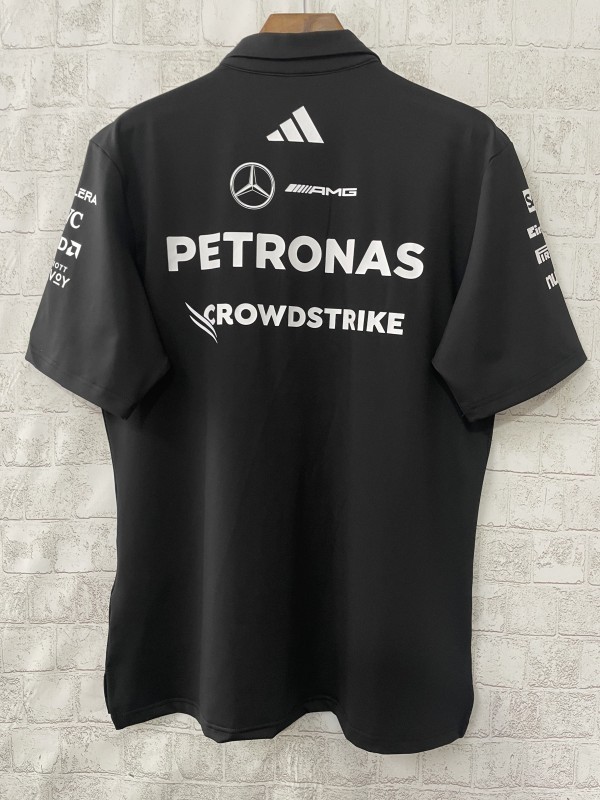 2026 F1 Mercedes-AMG Petronas F1 Team Black Polo Shirt