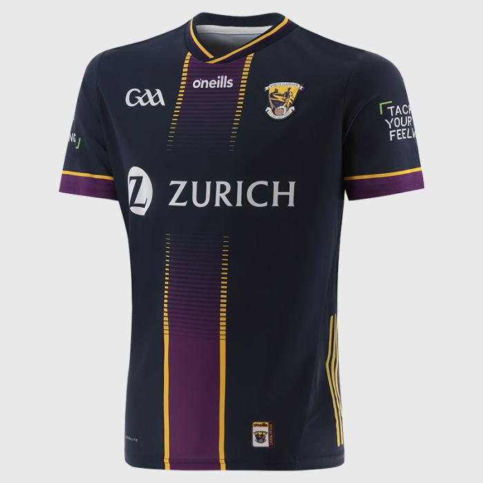 25/26 Wexford GAA Navy with Purple and Gold Design Jersey