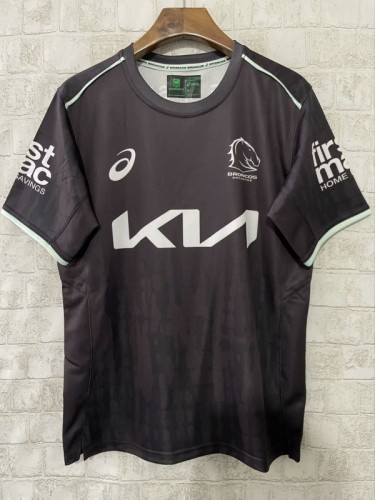 25/26 Brisbane Broncos Charcoal Grey Training Jersey