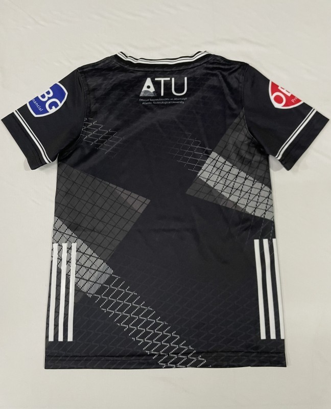 25/26 Sligo GAA Black with Geometric Pattern Kids Jersey