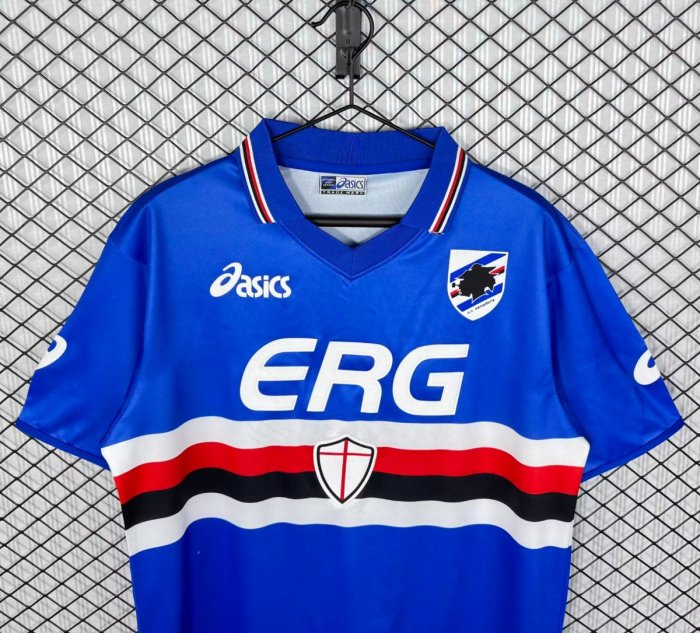 Retro 03/04 Sampdoria Home Jersey