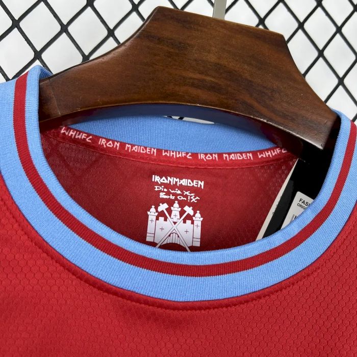 2025/26 Mens West Ham United X Iron Maiden 50th Anniversary Jersey