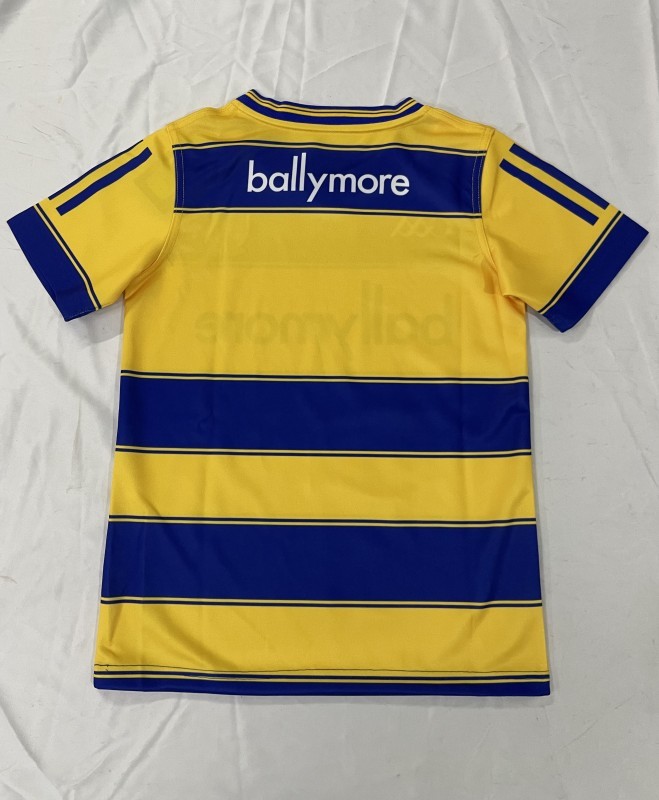 25/26 Kids Roscommon GAA Yellow with Blue Hoops Home Jersey