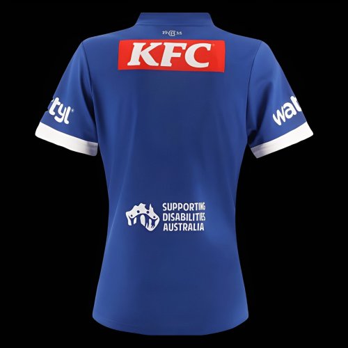25/26 Canterbury-Bankstown Bulldogs Blue with White Chevron Home Jersey