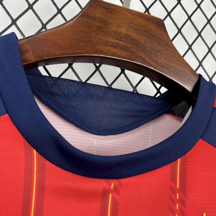 2026 Mens Spain World Cup Home Long Sleeve Jersey España