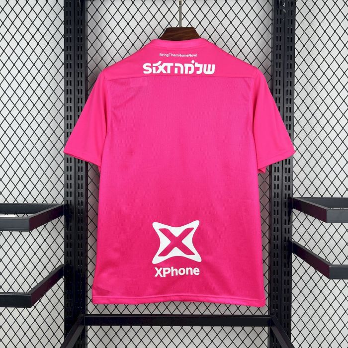 2025/26 Mens Hapoel Tel Aviv Pink October Jersey