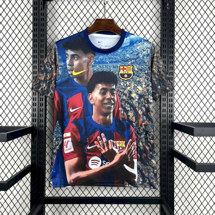 2025/26 Mens Barcelona LAMINE YAMAL Special Jersey