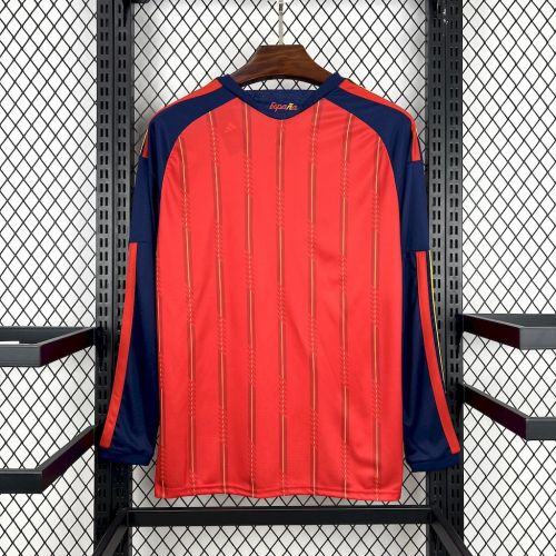 2026 Mens Spain World Cup Home Long Sleeve Jersey España