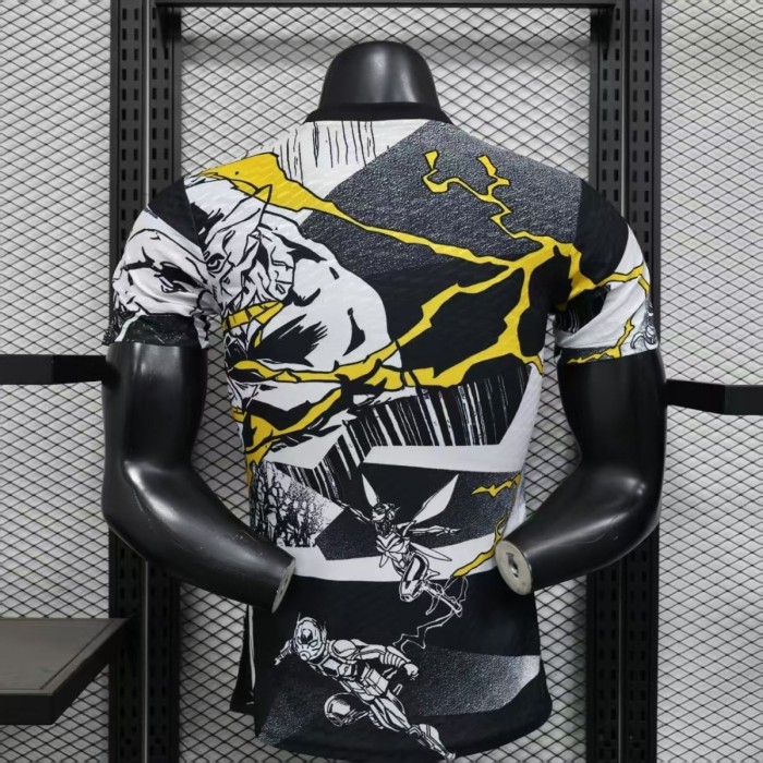 Player Version 25/26 Real Madrid Avengers White Pre-Match Jersey