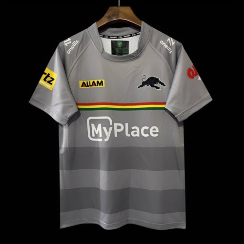 25/26 Hull FC Grey with Rainbow Hoops Heritage Jersey