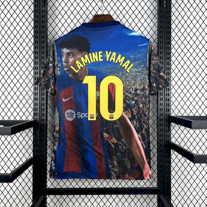 2025/26 Mens Barcelona LAMINE YAMAL Special Jersey