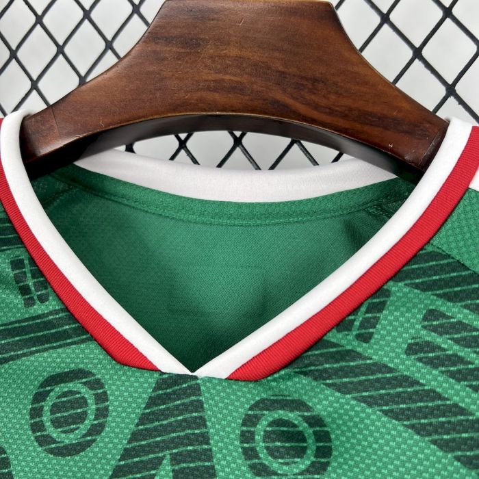 2026 Mens Mexico World Cup Home Long Sleeve Jersey