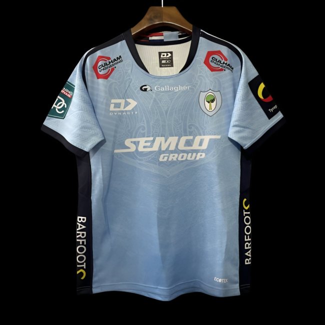 25/26 Worcester Warriors Sky Blue with Floral Pattern Jersey
