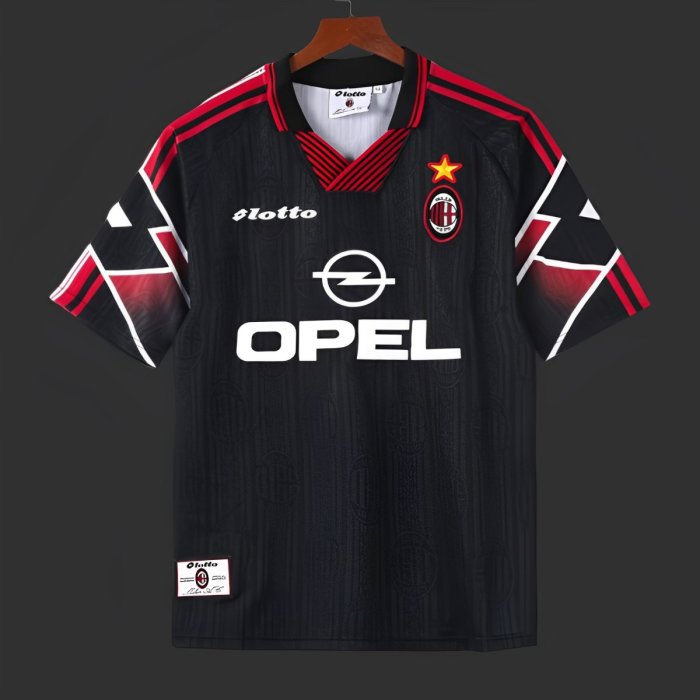 Retro 97/98 AC Third Black Jersey