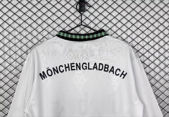 Retro 95/96 Borussia Mönchengladbach Home Long Sleeve Jersey