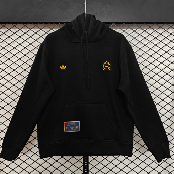 Adidas x Club America Retro Embroidered Logo Hoodie