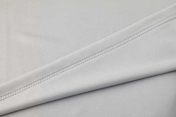 25/26  Adidas Light Grey Full zipper Jacket Tracksuit+ long pants