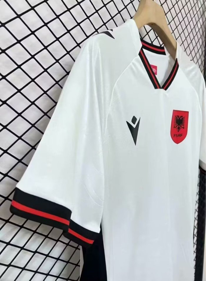 2025 Albania Away White Jersey