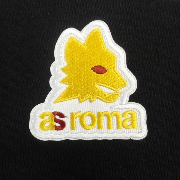 25/26 Adidas x AS Roma Retro  Embroidered Logo Hoodie 9 Colors