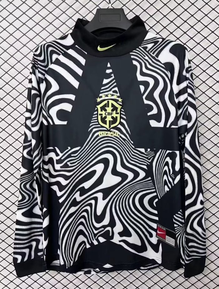 2026 Brazil Goalkeeper Long Sleeve Jersey