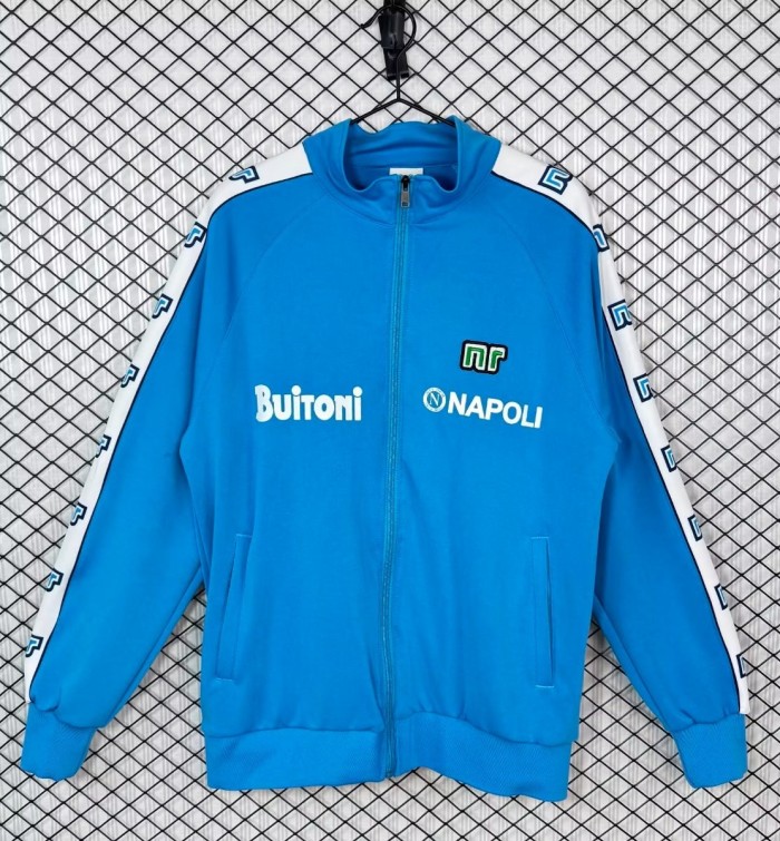 Retro 87/88 Napoli Home Full Zipper Jacket