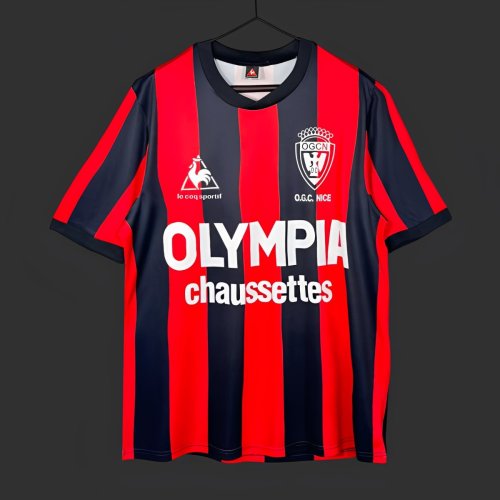 Retro 77/78 OGC Nice Michael Jackson Home Jersey