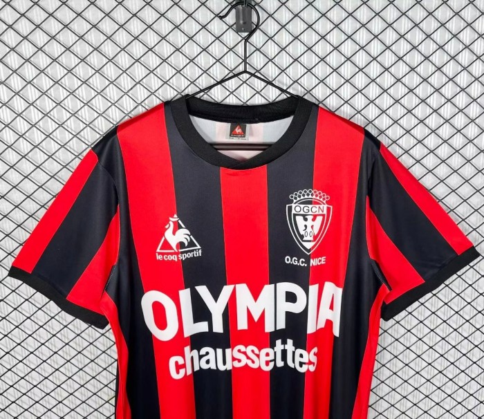 Retro 77/78 OGC Nice Michael Jackson Home Jersey