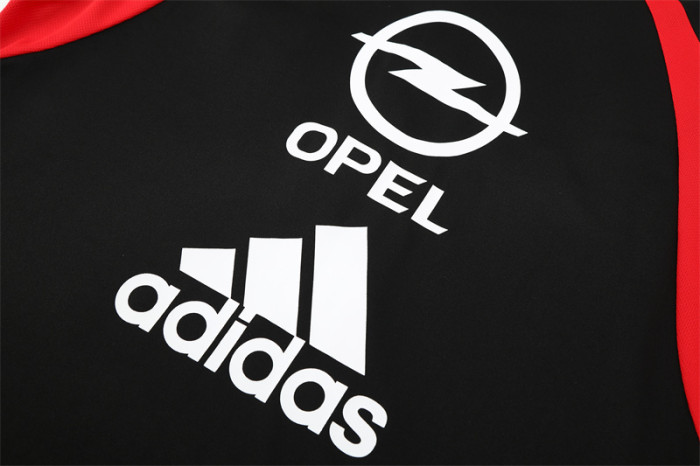 Retro 03/04 AC Milan Black Half Zipper Jacket