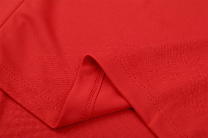 Retro 05/06 AC Milan Red Half Zipper Jacket