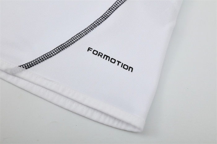 Retro 13/14 Real Madrid White Half Zipper Jacket