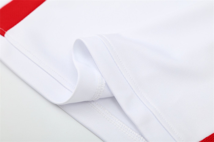 Retro 03/04 AC Milan White Half Zipper Jacket