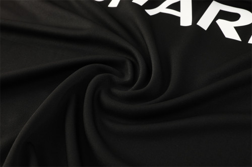 Retro 98/99 Manchester United Black Half Zipper Jacket