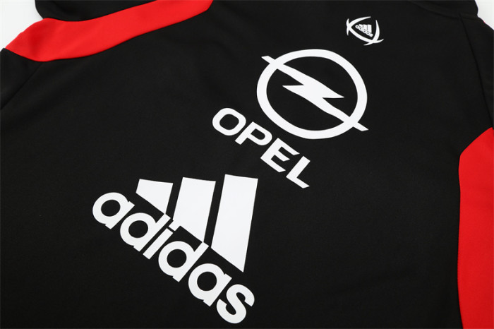 Retro 05/06 AC Milan Black Half Zipper Jacket