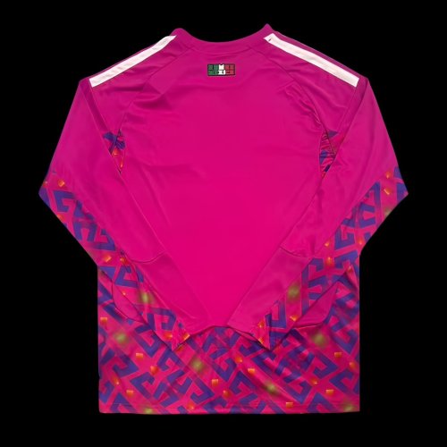 2026 Mexico Pink Long Sleeve Goalkeeper Jersey