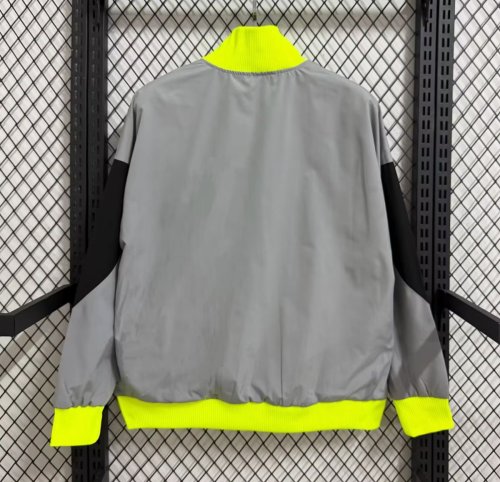 25/26 Sporting CP Grey Full Zipper Windbreaker