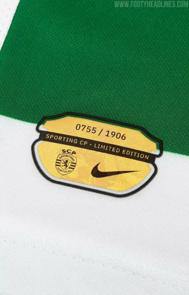 25/26 Sporting Lisbon White/Green Special Jersey