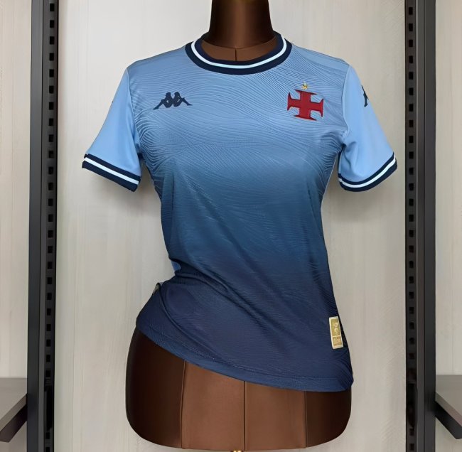 25/26 Women Vasco Da Gama Goalkeeper Blue Jersey