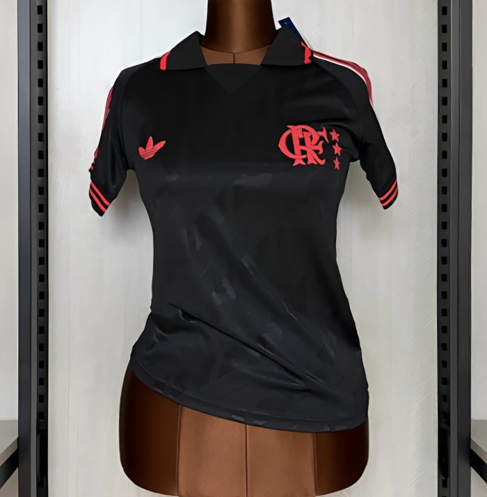 25/26 Women Flamenco Retro Black Jersey