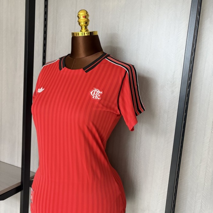 25/26 Women Flamenco Retro Red Jersey
