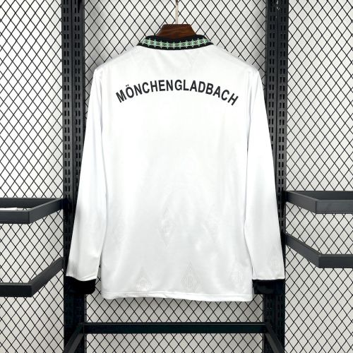 1995/96 Retro Borussia Mönchengladbach Home Long Sleeve Jersey
