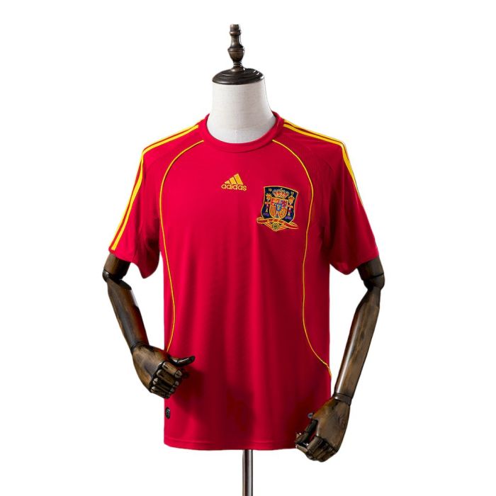 2008 Retro Spain Home Jersey