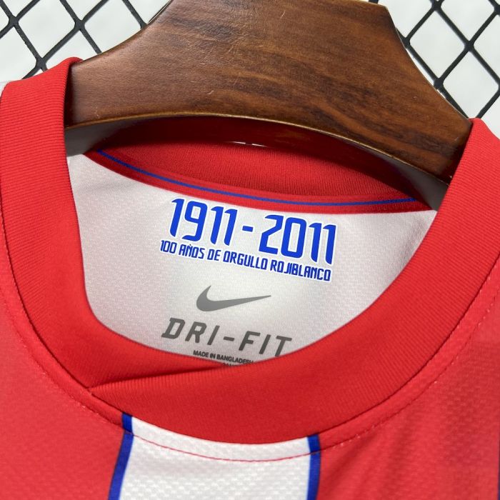 2011/12 Retro Atletico Madrid Home Jersey