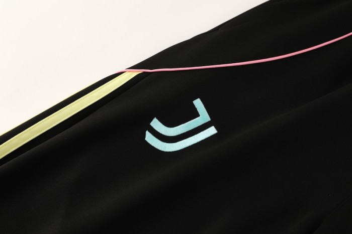 25/26  Juventus White  Full zipper Jacket Tracksuit+ long pants