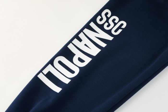 25/26 Napoli  White  Full zipper Jacket Tracksuit+ long pants