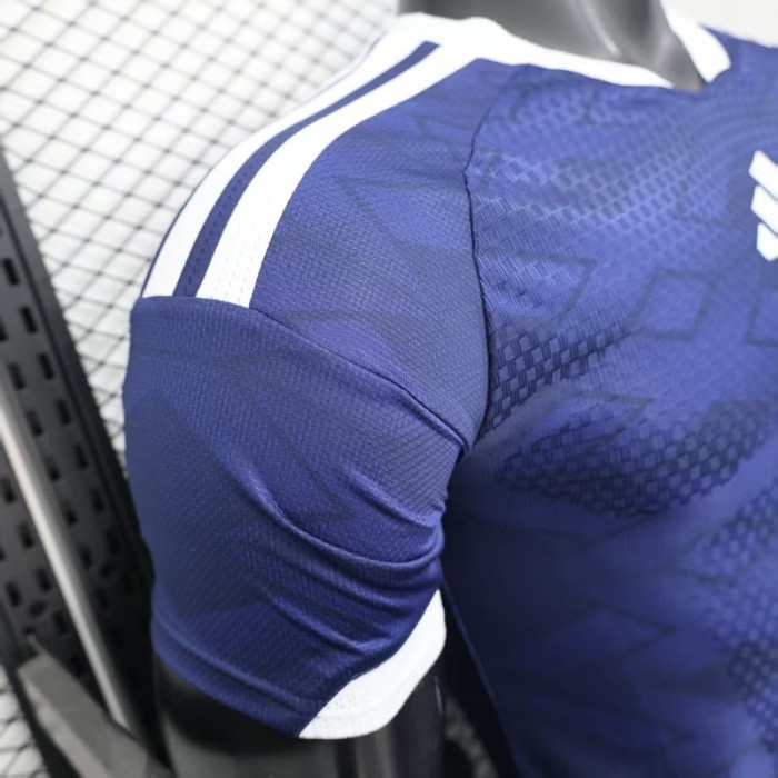 2026 Player Version  Scotland Home Navy Blue  Jersey