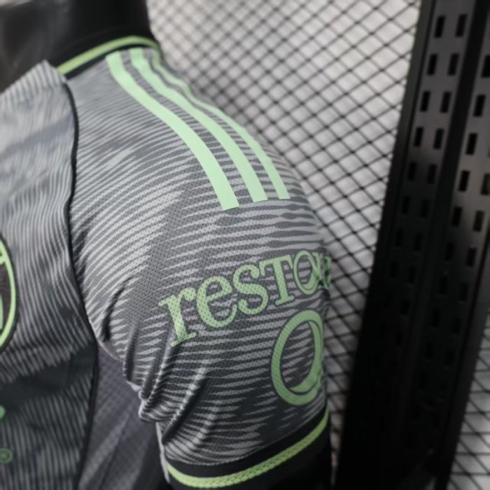 25/26 Player Version  Club América Third Gray Neon Green Jersey