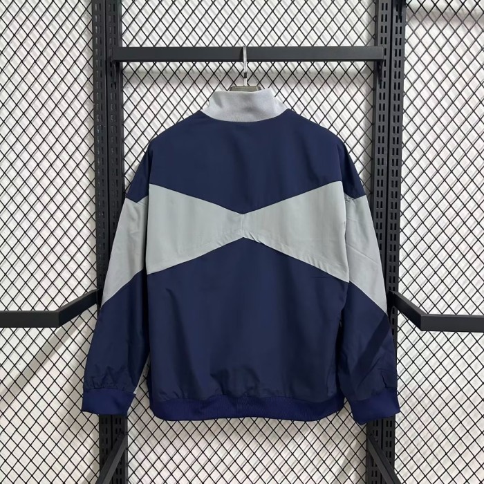 25/26 Tottenham Hotspur Navy Full Zipper Windbreaker