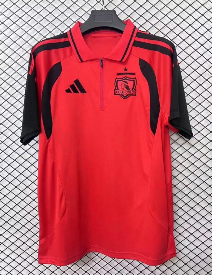 25/26 COLO COLO Red POLO Jersey