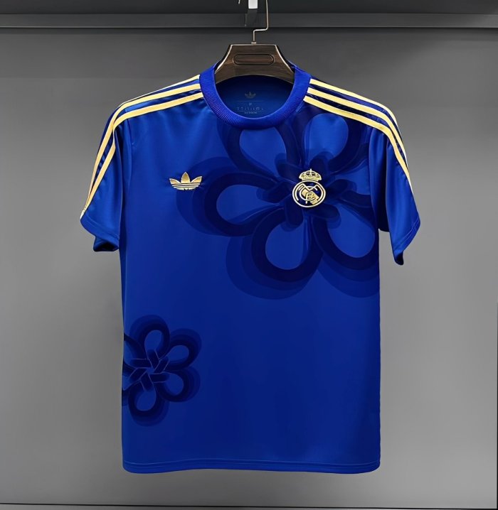 25/26 Manchester United Cultural Story Blue Chinese Lucky Knot Jersey