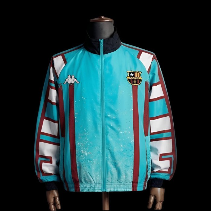 1996/97 Vintage Style Barcelona BARCA#9 Jacket Windbreaker